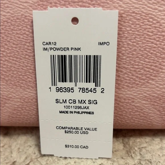 NEW Coach Slim Crossbody Bag in Powder Pink/LM - Picture 10 of 10